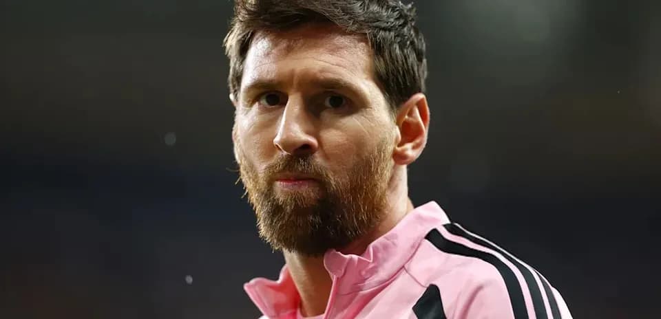 Jugador en uniforme rosa de Inter Miami CF