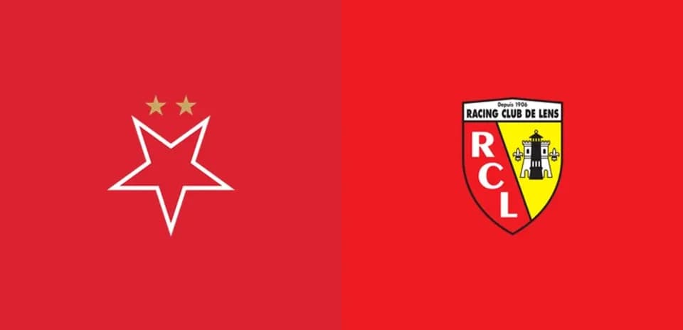 Banderas de Estrella Roja y Racing Club de Lens