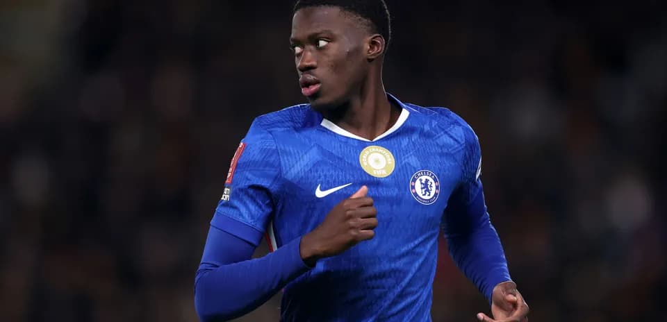 Jugador de Chelsea en acción durante un partido