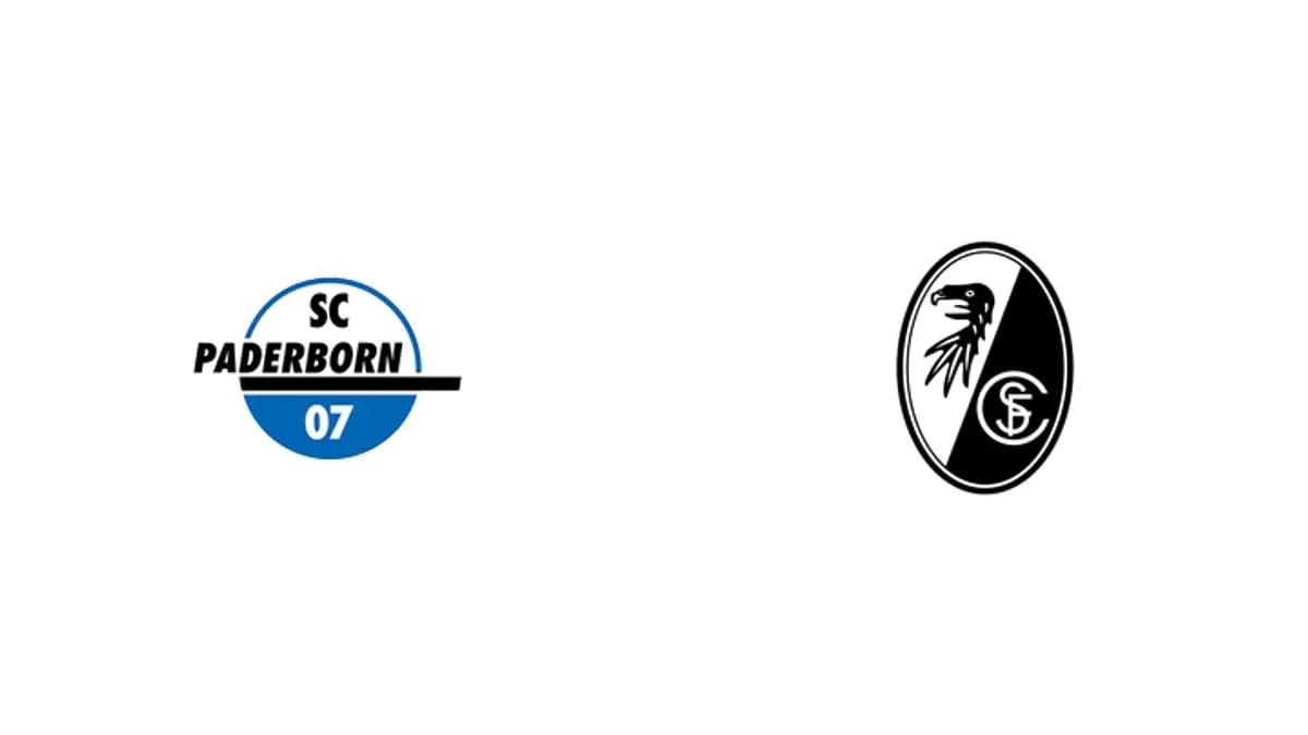 Logos de SC Paderborn 07 y SC Freiburg