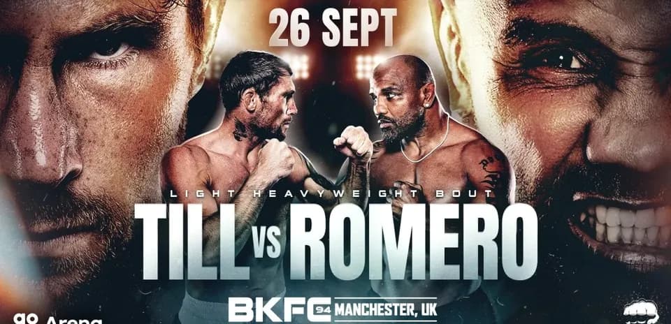 Anuncio de combate entre Till y Romero en BKFC 94