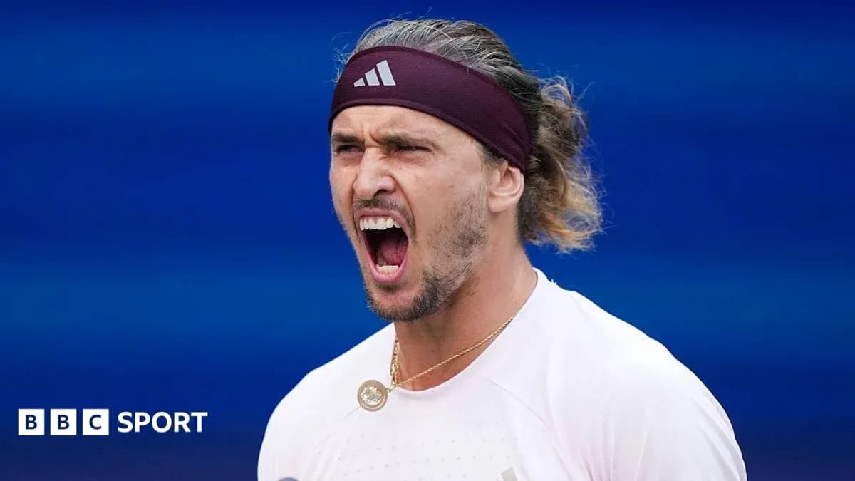 Jugador de tenis gritando durante un partido