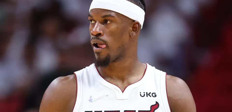 Jugador de Miami Heat en acción durante el juego