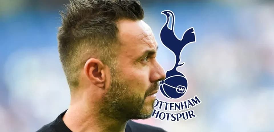 Entrenador de fútbol con logo de Tottenham Hotspur