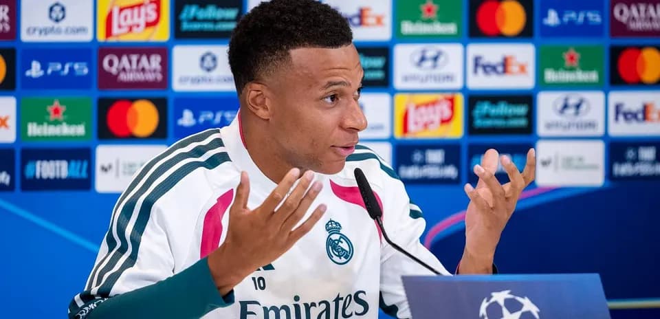 Jugador de Real Madrid en conferencia de prensa