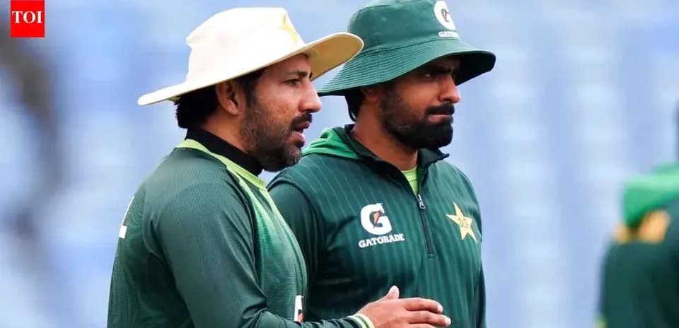 Jugadores de críquet de Pakistán en sesión de entrenamiento
