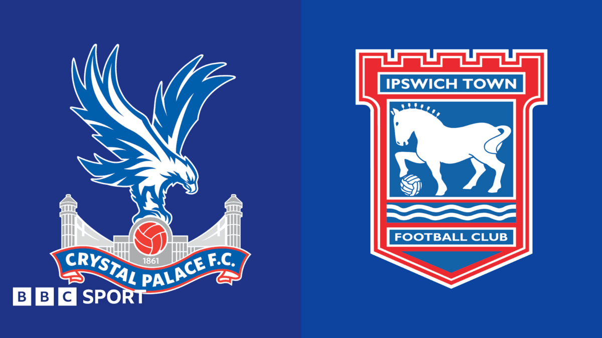 Logos de Crystal Palace y Ipswich Town Logos de Crystal Palace y Ipswich Town