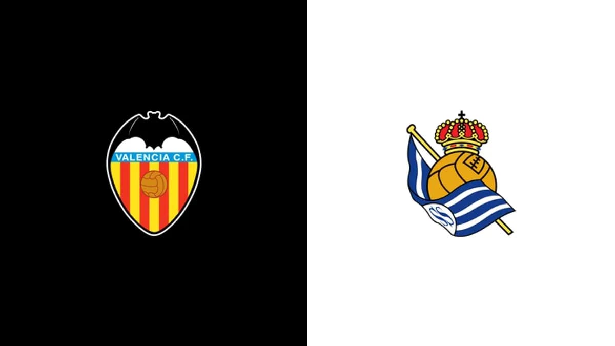 Escudos de Valencia C.F. y Real Sociedad Escudos de Valencia C.F. y Real Sociedad